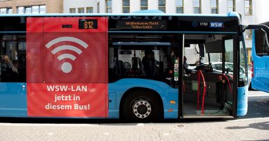 Öffentliche Busse mit WLAN