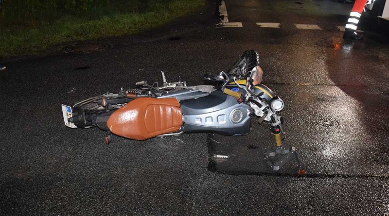 Motorradfahrer Vorfahrtsregelung missachtet